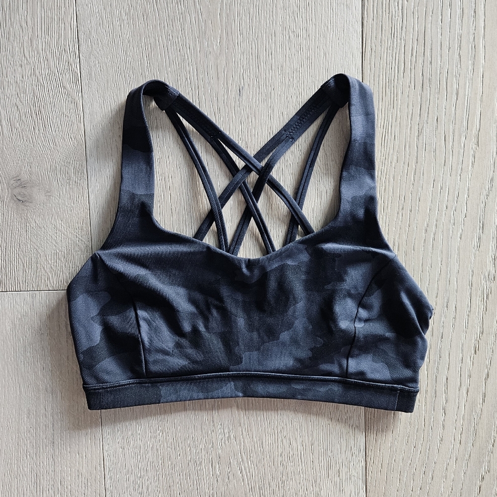 Lululemon Free To Be Serene Bra Heritage 365 Camo Size 6